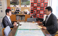 熊本県大阪事務所にて